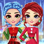 Rainbow Girls Christmas Outfits